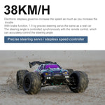 Auto radiocomandata Monster Truck 4WD 1:16 2.4 GHz blu - immagine 5
