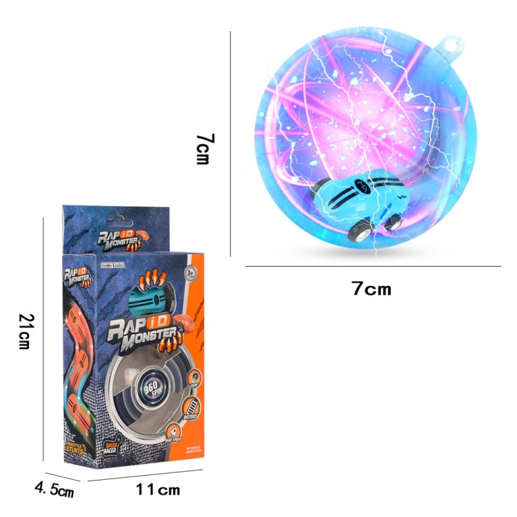 Auto giocattolo da corsa rotante 360° con luci LED e USB - immagine 4