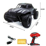 Auto fuoristrada telecomandata 1:12 2,4 GHz rossa - immagine 3
