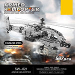 Blocchi di assemblaggio elicottero AH-64 in acciaio inox