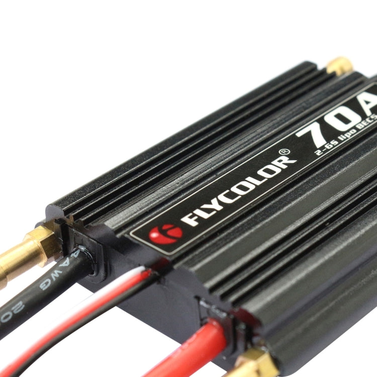 Regolatore ESC impermeabile 70A 2-6S per barche radiocomandate - immagine 3