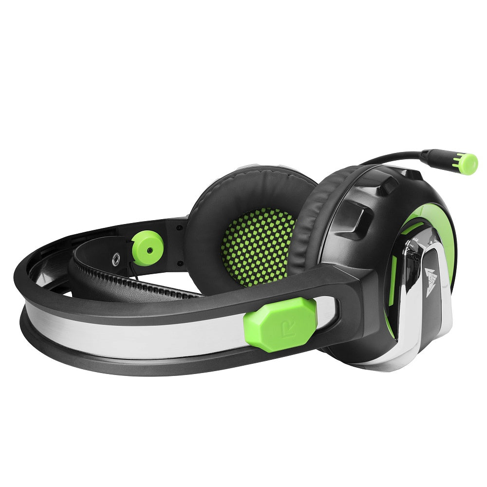 Cuffie da gaming con microfono LED verde CMGH-3002 CrownMicro  6970963389402 CMGH-3002