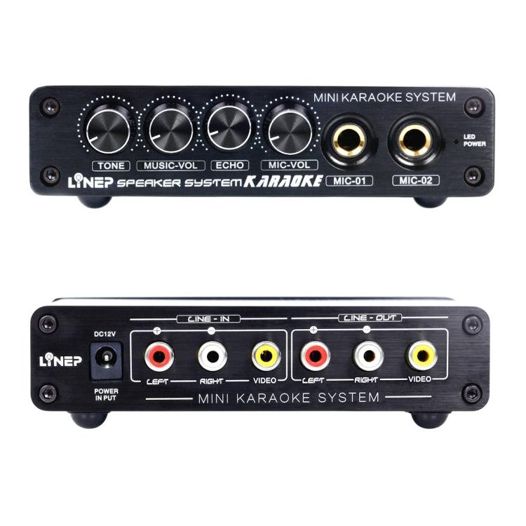 Mini Karaoke Amplificatore Mixer Audio A933 per PC e TV