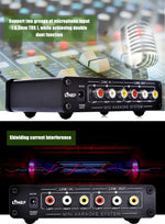 Mini Karaoke Amplificatore Mixer Audio A933 per PC e TV