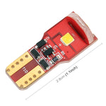 Lampadine LED T10 W5W 6000K 130LM 3LED SMD-3030 per auto