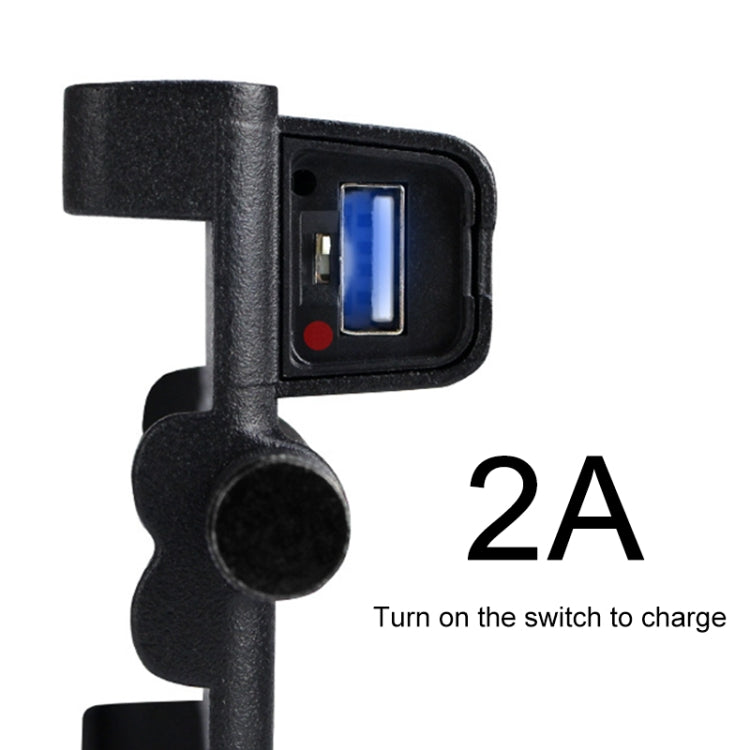 Porta cellulare in lega di alluminio per manubrio moto