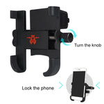 Porta cellulare in lega di alluminio per manubrio moto