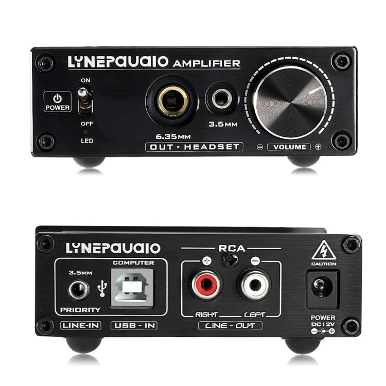 Amplificatore cuffie LINEPAUDIO A962 tubo 6J9 USB ASIO
