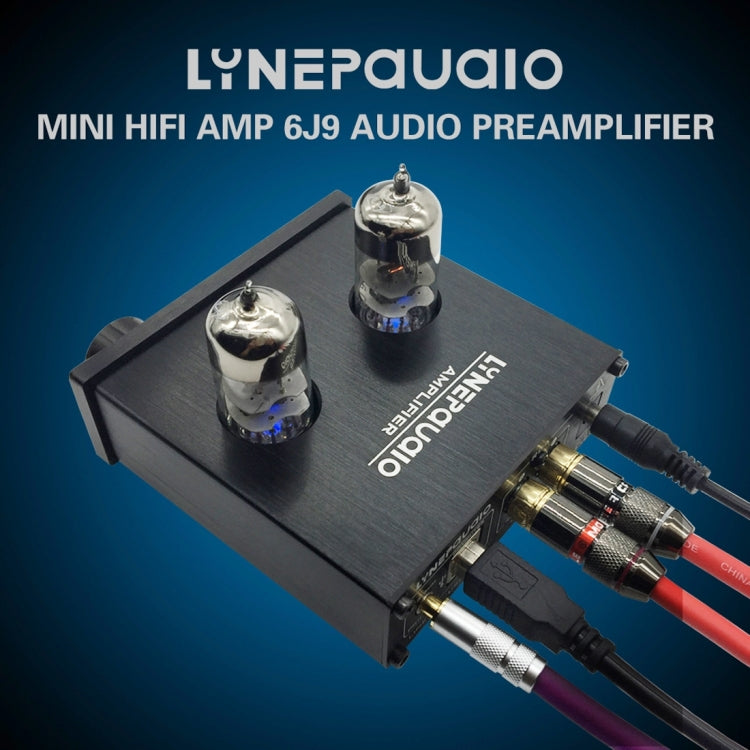 Amplificatore cuffie LINEPAUDIO A962 tubo 6J9 USB ASIO