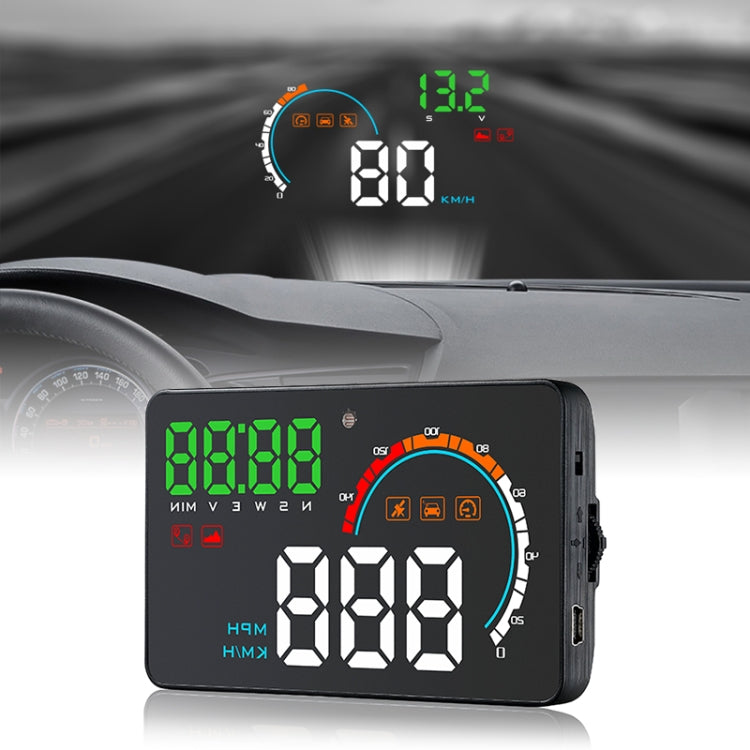 Q5 GPS Head Up Display auto 4 pollici con allarmi