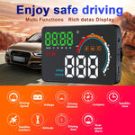 Q5 GPS Head Up Display auto 4 pollici con allarmi