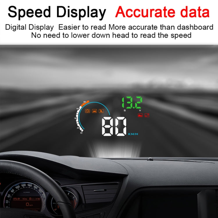 Q5 GPS Head Up Display auto 4 pollici con allarmi