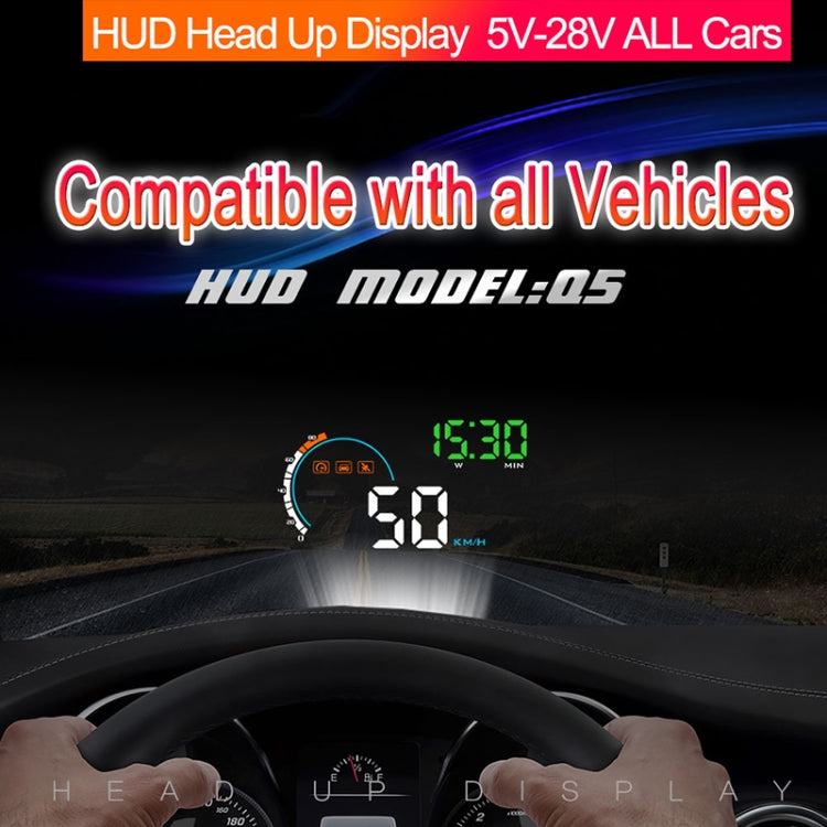 Q5 GPS Head Up Display auto 4 pollici con allarmi