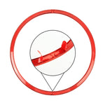 Anello decorativo metallo per volante Audi A4L, A3, A5 2017-2019