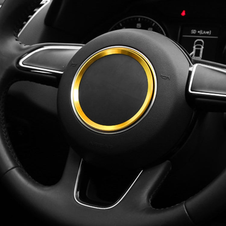 Anello decorativo metallo per volante Audi A4L, A3, A5 2017-2019