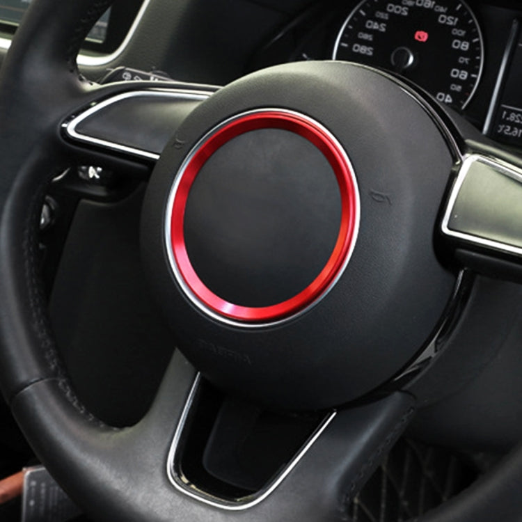 Anello decorativo metallo per volante Audi A4L, A3, A5 2017-2019