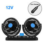 Mini ventilatore per auto HUXIN HX-T303 6,5W DC12V silenzioso