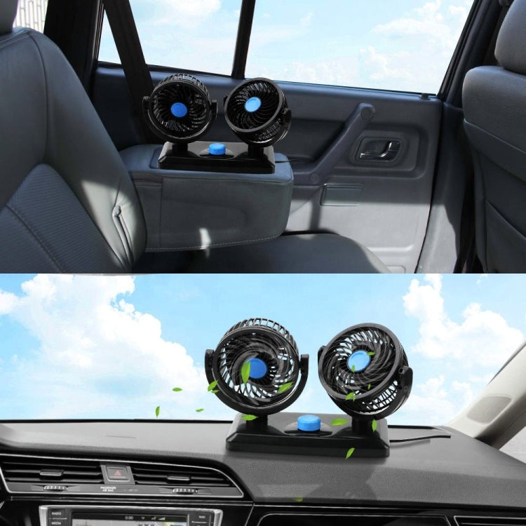 Mini ventilatore per auto HUXIN HX-T303 6,5W DC12V silenzioso