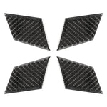 Set 4 adesivi fibra di carbonio maniglia interna Mercedes W204