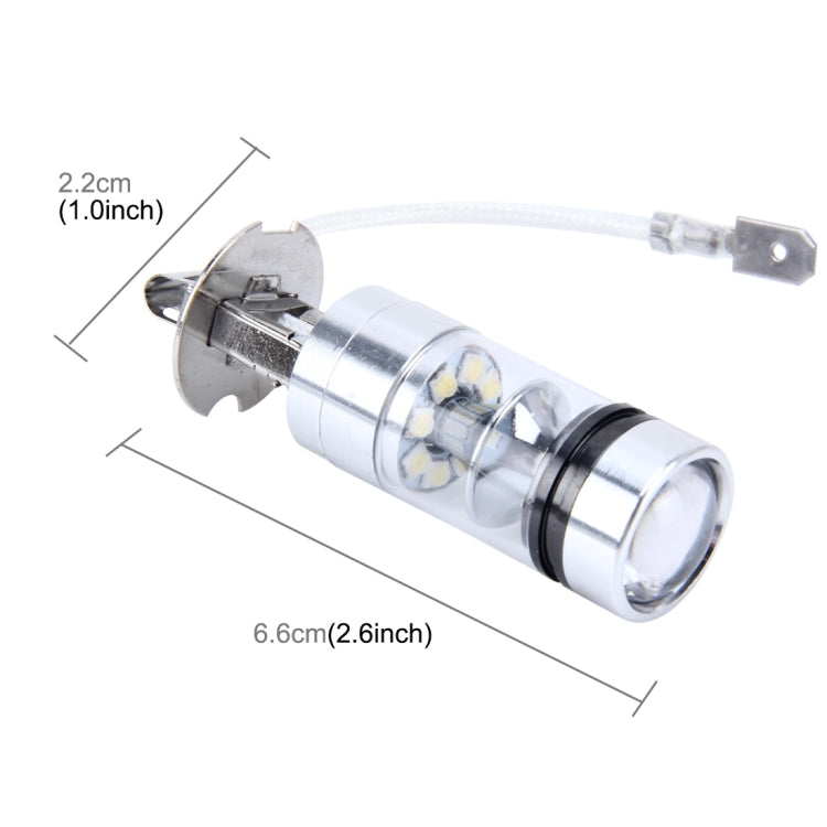 Lampadina LED Fendinebbia H3 100W 7000K 12-24V