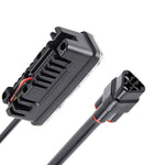 2 pezzi Luci DRL auto 12V 6W bianche e gialle 400LM