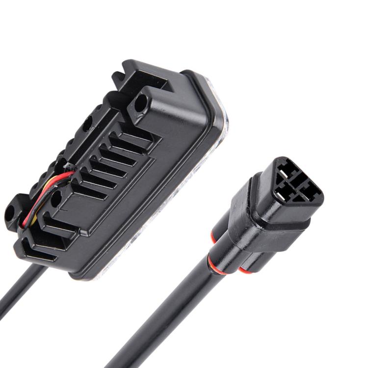 2 pezzi Luci DRL auto 12V 6W bianche e gialle 400LM