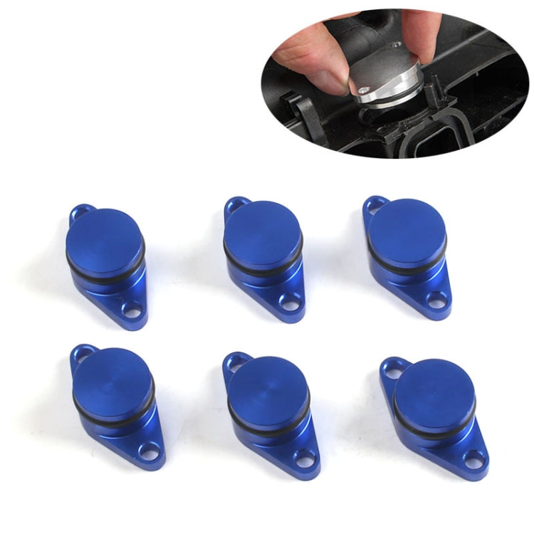 Set 6 tappi swirl flap 33mm per BMW M57 6 cilindri