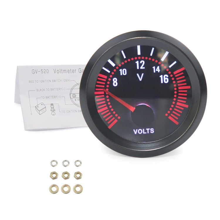 Voltmetro universale 52 mm 12 V per auto modificate