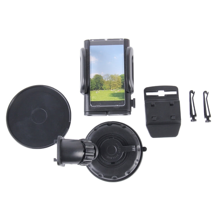 Supporto auto smartphone con ventosa e rotazione 360°