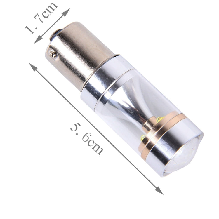 Lampadina LED 1156 BA15S 30W 6000K luce bianca auto