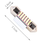 Lampade LED bicuspide 31mm 12V 3W per porte auto