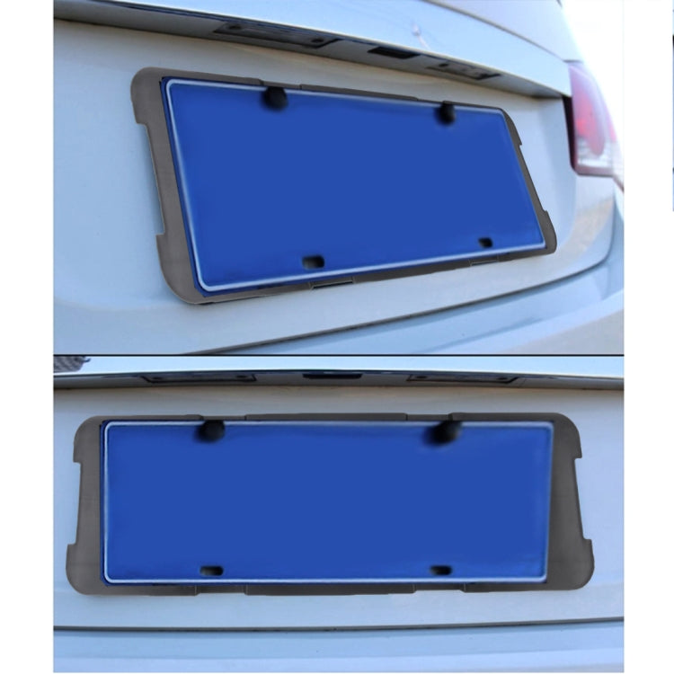 Supporto staffa base targa posteriore auto 43x14 cm