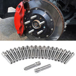 Adattatore perno ruote auto M14x1.25 a M12x1.5 5.8 cm