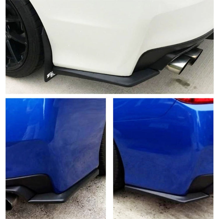 Labbro mantovana posteriore in ABS per Subaru WRX STI