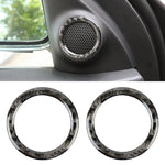 Adesivo decorativo in fibra di carbonio per clacson Jeep Grand Ch