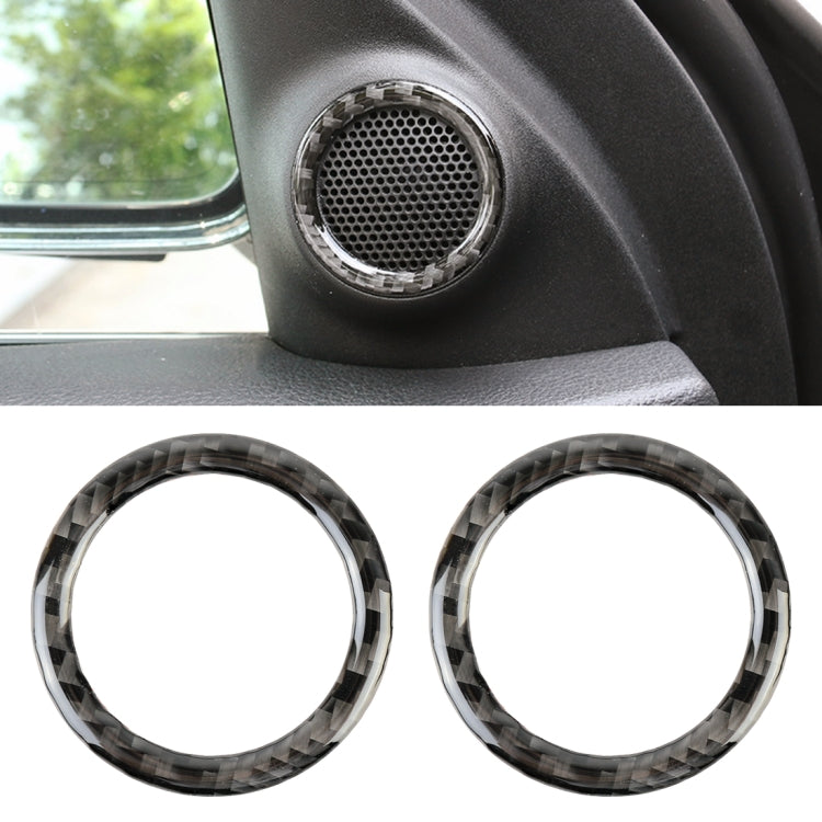 Adesivo decorativo in fibra di carbonio per clacson Jeep Grand Ch