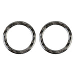 Adesivo decorativo in fibra di carbonio per clacson Jeep Grand Ch