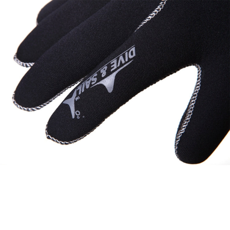 Guanti immersione in neoprene antiscivolo 3 mm taglia S-M-L