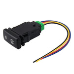 Interruttore fendinebbia 5 pin per Toyota 10x5x4 cm