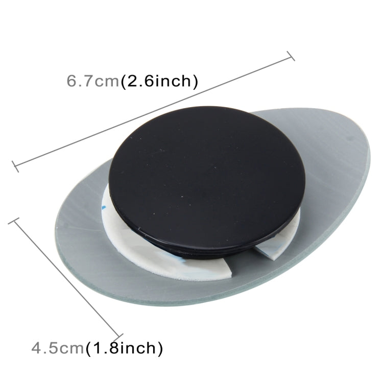Specchietto grandangolare ovale per camion 6,7x4,5 cm