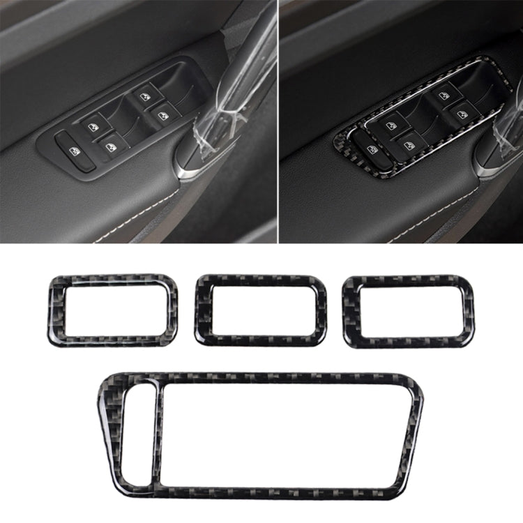 Adesivo decorativo in fibra di carbonio per Golf 7 2013-2017