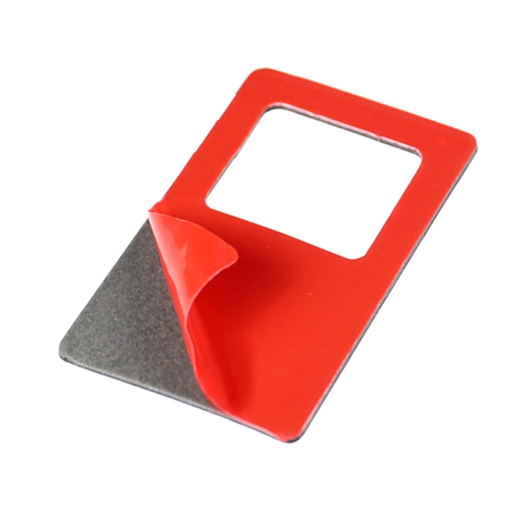 Adesivo decorativo fibra carbonio luce emergenza Golf 7