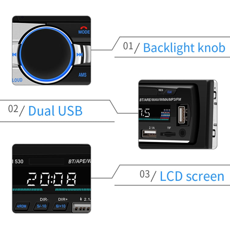 Caricabatterie auto doppio USB Bluetooth SWM-530 12V