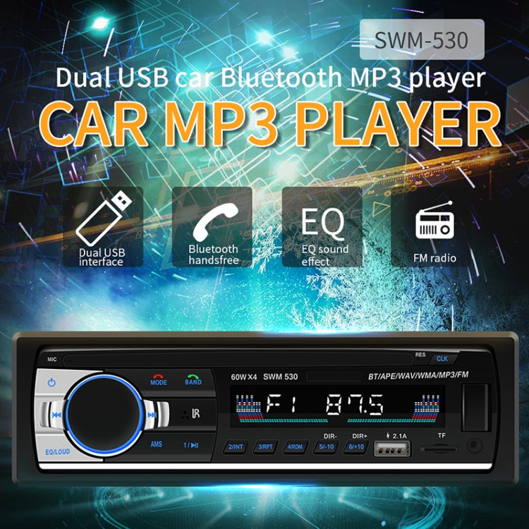 Caricabatterie auto doppio USB Bluetooth SWM-530 12V