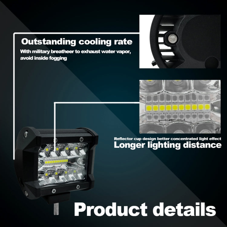 Lampada striscia LED 4 pollici 15W 1500LM per veicoli fuoristrada