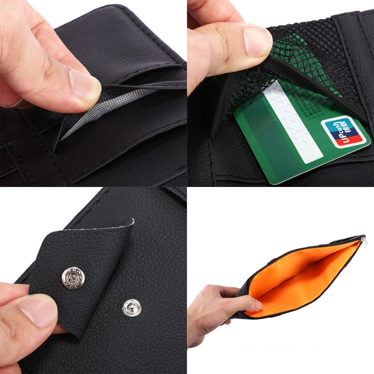 Organizzatore auto con cerniera per CD e fazzoletti
