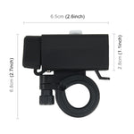 Caricabatterie Dual USB per auto con interruttore e LED