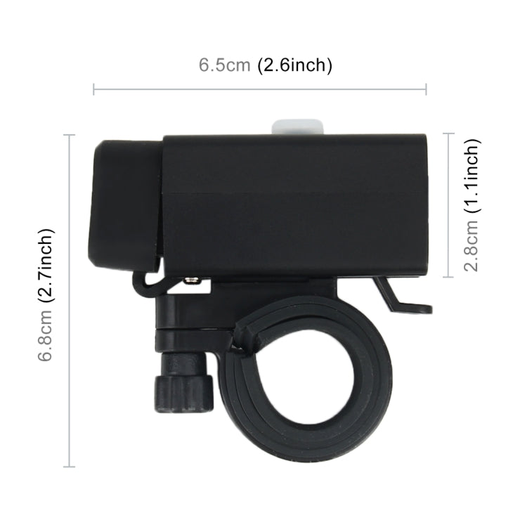 Caricabatterie Dual USB per auto con interruttore e LED