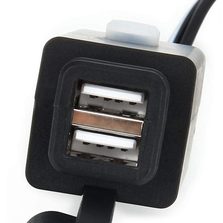 Caricabatterie Dual USB per auto con interruttore e LED
