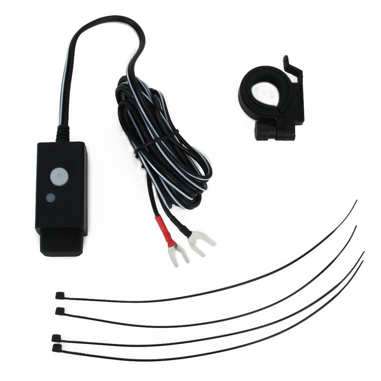 Caricabatterie Dual USB per auto con interruttore e LED